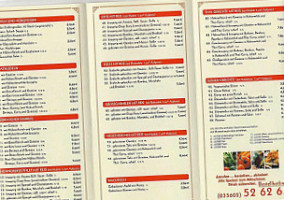 Asia Wok Drebkau menu