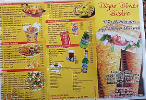 Diyar DÖner Bistro Pizza menu