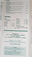 Nano-pizza Ergoldsbach menu