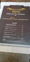 Gasthaus Zum Landgrafen menu