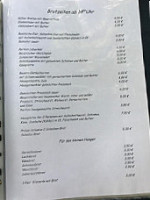 Gaststätte Wilhelmshöhe Strehler menu