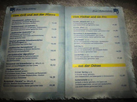Zum Schwedenkönig menu