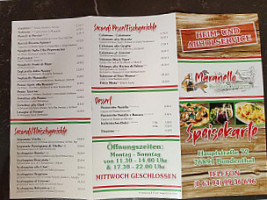Maranello Pizza E Pasta menu