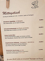 Pfeffermühle Steaks Und Internationale Küche menu