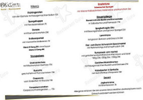 Brigitte menu