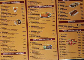 Gaststätte Zum Westerngrill menu