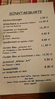Gasthaus Zum Löwen menu