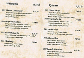 Die Bruckmühle menu