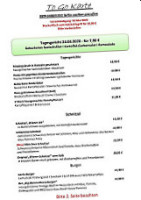 Gasthaus Waldpark menu