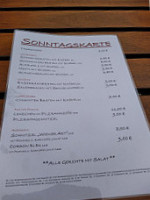 Gasthaus Waldschänke Zainhammer menu