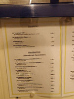Gaststätte Rohrbachtal menu