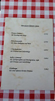 Gasthaus Entrich menu