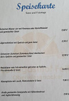 Landgasthof Feihl menu