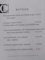 Calabria Pizzeria menu