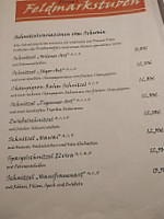 Feldmarkstube menu