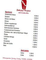 Imbiss Rojan Ortenburg menu