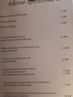 Landgasthof Zur Eiche menu