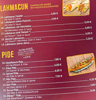 Mesuts Döner Pizzahaus menu
