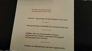 Flora Und Salzgrotte menu
