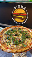 Eno’s Burger And Pizza food