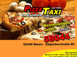 Pizza-Taxi food