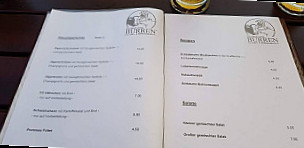 Gasthaus Zum Burren menu