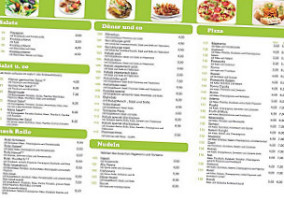 Gambacinos No.1 Nalbach menu