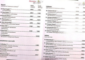 Pizzeria Am Park menu