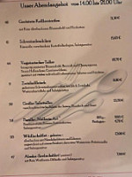 Gaststätte Saaletalbaude Kalte Schenke menu