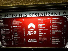 Goa Indisches Überlingen menu