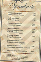 Gasthaus Preussischer Hof menu