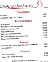 Gasthaus Krone menu