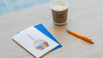 Cards Coffee By Wachter food