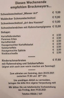 Landgasthaus Zum Urftal menu