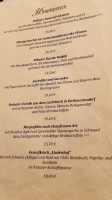Cafe & Restaurant Tilia menu