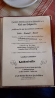 Cafe am Salzmarkt menu