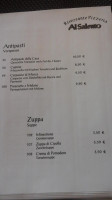 La Casa Al Salento menu