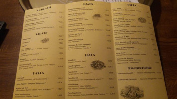 Pizzeria Bella Taranto menu