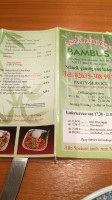 Asia Imbiss Bambus menu
