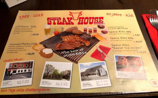 Das kleine Steakhouse menu