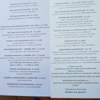 Landgasthof Linkenmuhle menu
