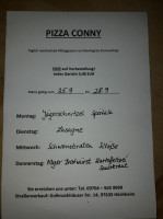 Pizza Conny inside