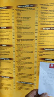 Thong Thai menu