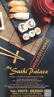My Sushi Palace menu