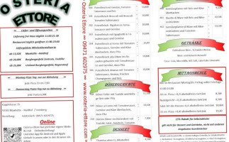 Pizzeria Ettore menu