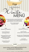 Flair Café Restaurant-bar menu