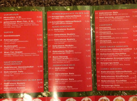 Hoang Asia Imbiss menu