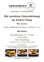 Genusshaus Moritzburg I Gastwirtschaft food