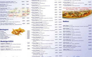 Alanya menu