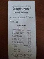 Museumsschanke Salzfriedlhof menu